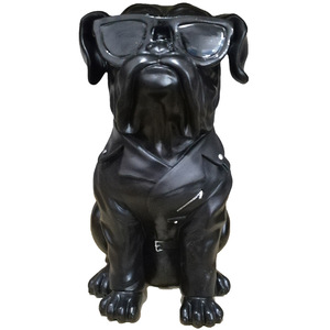French Bulldog Figurine Pirate Hat Red Scarf Desk Decor Office Home Gift - Product Image 5