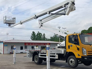 Camión con Plataforma Elevadora JMC de 16-32 m, Plataforma de Trabajo Aérea Montada en Camión, Brazo Telescópico, Motor Diésel, Operación Ligera - Product Image 3