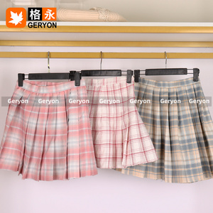 Faldas de algodón vintage usadas mixtas Geryon, pacas de 45kg y 50kg, limpias, 90-98% nuevas, estilo de moda, faldas cortas JK de verano para mujer, exportación a granel - Product Image 4