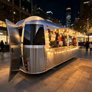 Carrito de Café, Remolque Móvil para Negocios de Snacks, Camión de Comida para Té de Burbujas - Product Image 3