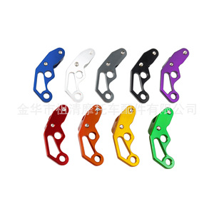Abrazadera de línea de aceite para motocicleta Zuqing, soporte de línea de freno de colores CNC, ajuste universal para accesorios de motocicleta - Product Image 5
