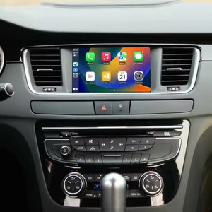 Écran LCD Android pour voiture avec navigation GPS intégrée, autoradio multimédia pour tableau de bord <span class=keywords><strong>PEUGEOT</strong></span> 508 2010-2016, unité centrale TV - Product Image 4