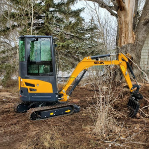Mini-excavatrice SDJK 2 tonnes, moteur EPA, excavatrices neuves, excavatrice sur chenilles hydraulique multifonctionnelle, machine d'excavation 2 tonnes - Product Image 4