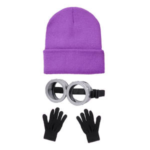 3 Piezas <span class=keywords><strong>de</strong></span> Accesorios para Disfraces <span class=keywords><strong>de</strong></span> Halloween, Sombreros para Mujeres y Hombres, Gafas Steampunk, Set <span class=keywords><strong>de</strong></span> Cosplay para Fiestas, Gorros Amarillos para Adultos - Product Image 5