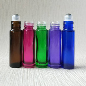 Botella de Vidrio con Rodillo para Aceite de Uñas, Desodorante, <span class=keywords><strong>Perfume</strong></span>, 1ml, 2ml, 3ml, 4ml, 5ml, Transparente o Esmerilada, con Tapa de Rosca - Product Image 5