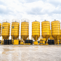 Silo a Spirale per Polveri, Serbatoio di Alimentazione per Attrezzature Edili, Silo Verticale in Acciaio Imbullonato per Cemento, Prezzo di Fabbrica, Alta Qualità, Durevole