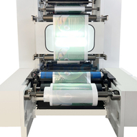 Imprimante flexographique satellite CI pour sacs Doypack à fermeture éclair à l'épreuve des enfants, vitesse 250 m/min, 8 couleurs, BOSEN