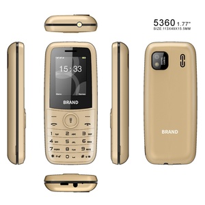 โทรศัพท์มือถือทนทานขนาดเล็ก รุ่น 5360 OEM ODM หน้าจอ 1.77 นิ้ว แบตเตอรี่ขนาดใหญ่ รองรับเครือข่าย 2G ราคาถูกจากโรงงานโดยตรง - Product Image 1