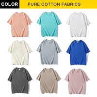 T-shirt Homme Oversize en Coton 200 g/m² à Épaules Tombantes – Vente en Gros