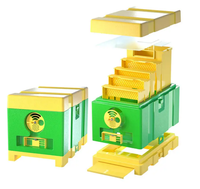 Nouvelle conception HDPE abeille reine boîte d'accouplement en plastique ruche d'abeille mini boîtes d'accouplement