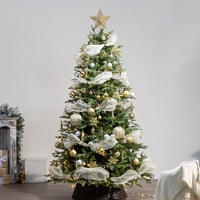 Sapin de Noël artificiel de haute qualité QiYing Victory Xmas-44, en PVC, ignifuge, respectueux de l'environnement
