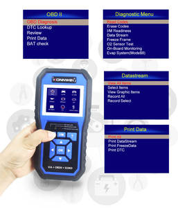 Outil de diagnostic complet pour Audi VW VAG KONNWEI KW450 Scanner de transmission ABS avec réinitialisation d'huile Codage des injecteurs Correspondance de la <span class=keywords><strong>batterie</strong></span> - Product Image 3