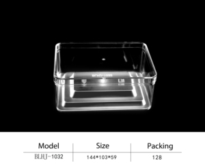 Grande contenitore in plastica trasparente per tiramisù elegante scatola da Dessert in acrilico per alimenti per torte o Sandwich per la casa o commerciale - Product Image 6