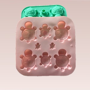 6 Cavity Tortoise Shaped <b>Silicone</b> Mold Reusable DIY Cake Soap Resin Candle <b>Mould</b> For Home Baking Handmade Craft - Product Image 3