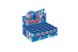Llavero de goma suave Stitch, caja sorpresa de 24 piezas, juguete coleccionable para niños - Product Image 1