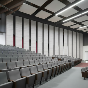 Cloison acoustique mobile pour conservatoire <span class=keywords><strong>de</strong></span> musique, mur insonorisé amovible pour salles <span class=keywords><strong>de</strong></span> pratique d'instruments - Product Image 6