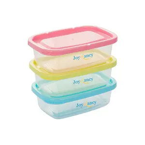BPA free 3 Set nhựa thực phẩm lưu trữ Organizer tươi-giữ hộp