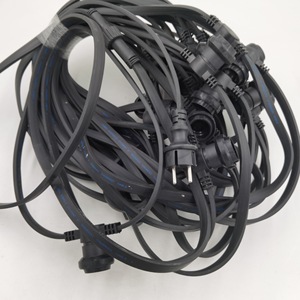 E27 Led Strip Light Flat Wire 220V Ac Power Button Control 50000 Hours Lifespan Plastic Material <b>Decorative</b> <b>Lighting</b> - Product Image 4