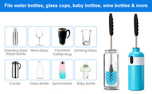 Helixin Multifunktionales Umweltfreundliches Langlebiges Babyflaschen-Reinigungsset Küchen-Nylon-Flexibler Reinigungspinsel - Product Image 6