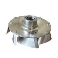 Turbine usinée CNC, usinage par électroérosion à fil, moulage à cire perdue, pièces OEM, turbine personnalisée pour pompe centrifuge en acier inoxydable