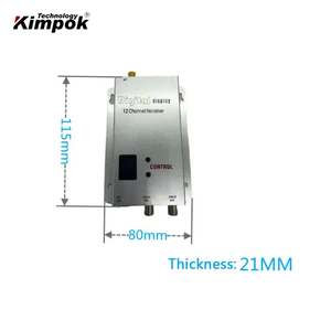 30km Los Long Range 1.2G mini 5W Drone VTX VRX 1.2GHz video không dây âm thanh Transmitter Receiver - Product Image 2