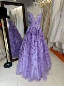 Abito da Sera Glamour 2025 in Tinta Unita con Brillantini per Donna, Vendita all'Ingrosso - Product Image 6