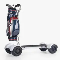 Vier Wielen Elektrische Golf Board 1000W 60V Volwassen Golf Scooter Voor Club