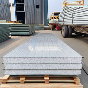 <span class=keywords><strong>Aislamiento</strong></span> ignífugo moderno de pared de techo de Panel sándwich EPS de alta calidad con XPS PU y núcleo de cemento para aplicaciones de construcción - Product Image 4