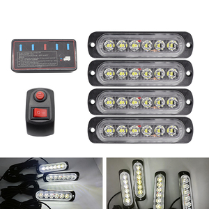 Đèn Nháy Cho Vỉ Nướng Ô Tô Đèn Khẩn Cấp Màu Vàng Xanh Đỏ Cho Ô Tô Đèn Chớp Cảnh Báo An Toàn Cho Ô Tô 12V Với Điều Khiển Từ Xa Không Dây - Product Image 2