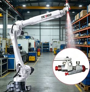 Robot de peinture automatique à commande logique programmable (PLC) sans intervention humaine, pour usage industriel sur meubles, portes, fenêtres et pièces automobiles - Product Image 1