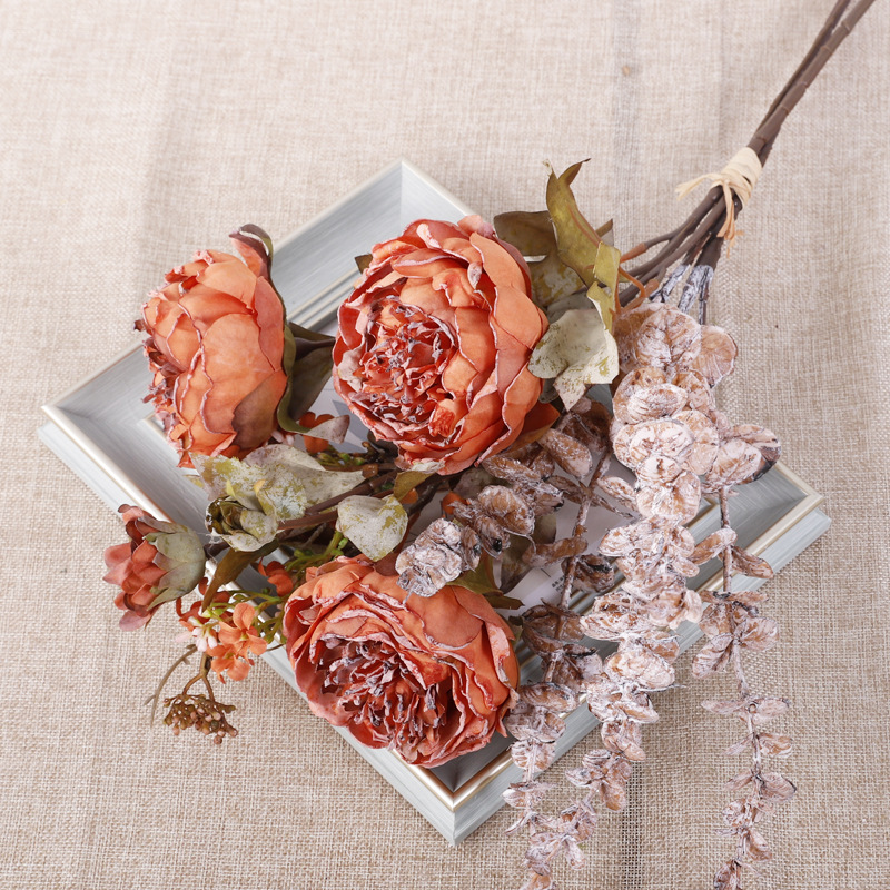 Western peony fragrance that travels a thousand miles [Autumn orange]
