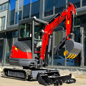 Fabricant chinois de mini-excavatrices, mini-excavatrice compacte de 2 tonnes CE EPA 5, petite pelle de 1200 kg avec marteau et tarière - Product Image 5