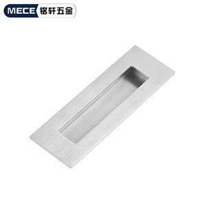 Mece 304 Stainless Steel Concealed Handle Recessed For <b>Wardrobe</b> Drawer Door - Product Image 1