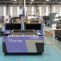 Machine de découpe laser à fibre CNC en acier au carbone 1500W 2kW 3kW avec prix très compétitif