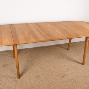 Mesa de Comedor Extensible de Madera Maciza Estilo Rústico Danés - Product Image 4