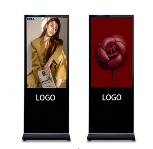 43 50 55 65 75 inch 4K quảng cáo LCD trong nhà dọc kỹ thuật số kiosk với màn hình cảm ứng tầng thường vụ kỹ thuật số biển trung tâm mua sắm TVS - Product Image 3