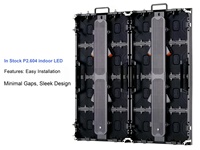 Écran LED de location intérieur P2.604mm, luminosité 600 cd/m², garantie 2 ans, résolution 4K/8K, lisible en plein soleil, taux de rafraîchissement élevé