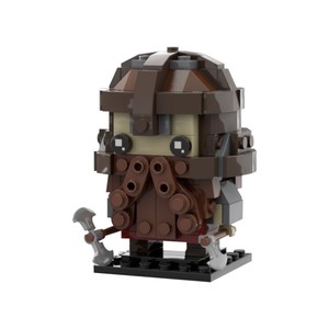 Funbuild MOC-99545 Gimli ชุดของเล่นของเล่นตัวต่อรูปฮีโร่ขนาดเล็กสำหรับเด็ก - Product Image 1
