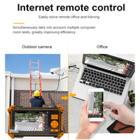 Testeur de câble de caméra CCTV 5 pouces avec écran tactile POE, moniteur Full 4K TVI CVI AHD IPS, testeur de caméra IP CCTV tactile
