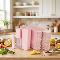 Boîte personnalisée en carton rigide recyclable avec fentes, pelliculage brillant, doublure en éponge et fermeture magnétique pour crème contour des yeux et soins de la peau écologiques