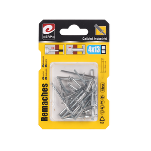 Rivetti a pressione Erpsl 4x13mm 19 pz. Fissaggi metallici di resistenza industriale - Product Image 1