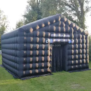 Draagbare Opblaasbare Nachtclub Party Tent Opblaasbare Nachtclub 20X20 Met Luchtblazer