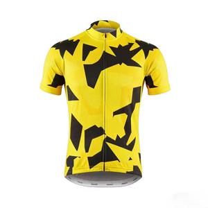 Maillot de cyclisme Zede à manches courtes, léger, respirant, à séchage rapide, col montant, coupe-vent, confortable, pour le cyclisme sur route et VTT - Product Image 3