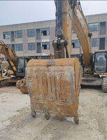 Excavatrice Caterpillar 345GC d'occasion, modèle 2019, 45 tonnes, faible consommation de carburant, pompe hydraulique, moteur, PLC, boîte de vitesses, roulement, construction