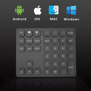 Rechargeable BT Wireless Mini Numeric Keypad <b>Keyboard</b> 36 Keys <b>USB</b> Type-C Data Entry in Stock - Product Image 2