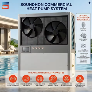 Enfriador y Calentador Comercial Profesional de 10HP SF-LN10C para Gimnasios y Spas, Sistema de Enfriamiento por Inmersión en Frío para la Recuperación de Atletas, Bañera de Hielo - Product Image 2