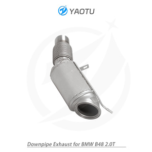 Tuyau d'échappement en acier inoxydable YT avec catalyseur et interface de manchon OPF compatible avec <span class=keywords><strong>BMW</strong></span> 325i 330i 425i B48 2.0T - Product Image 4