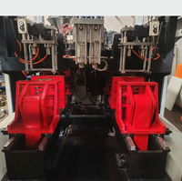 Máquina de Moldeo por Extrusión y Soplado de Doble Estación Totalmente Automática, de Rendimiento Estable y Duradero, Totalmente Eléctrica, para Fabricación de Botellas