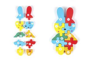 In legno dinosauro 3D cartone animato animale Puzzle giocattolo educativo Montessori gioco da tavolo per bambini bambini ragazzi ragazze (<50 pezzi) - Product Image 4