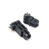 Adaptateur de montage pour caméra sportive GoPro, bras pivotant extensible durable, résistant aux chocs, réglable, long, court, droit, articulé
